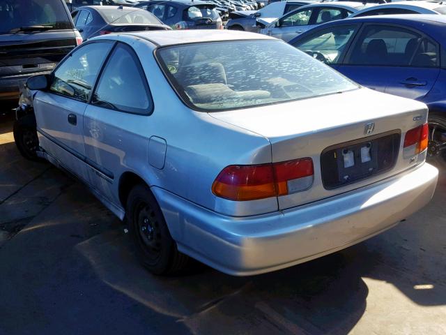 1HGEJ6124VL030051 - 1997 HONDA CIVIC DX SILVER photo 3