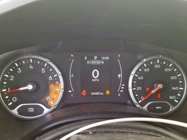 ZACCJAAT1FPB22796 - 2015 JEEP RENEGADE S BLACK photo 8