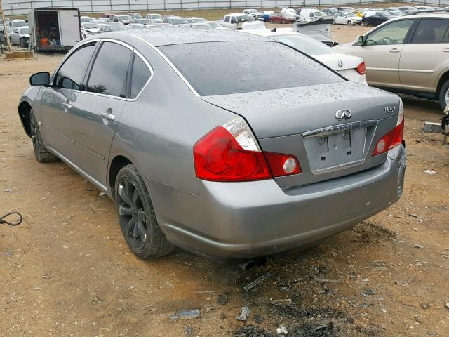 JNKAY01F06M256526 - 2006 INFINITI M35 BASE GRAY photo 3