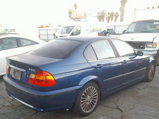 WBAEV53443KM32308 - 2003 BMW 330 I BLUE photo 4