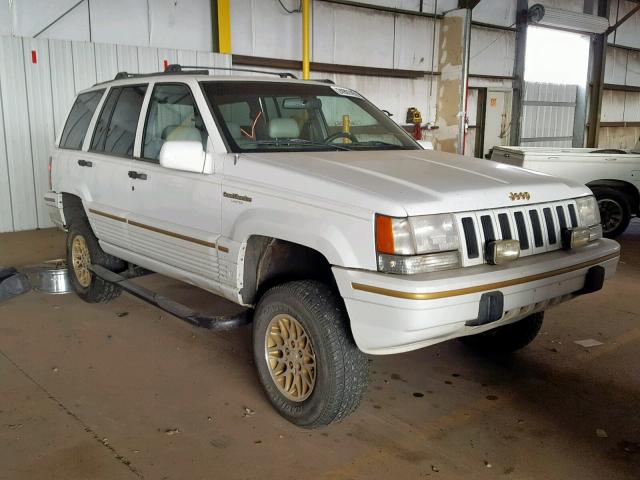 1J4GZ78Y6SC541539 - 1995 JEEP GRAND CHER WHITE photo 1