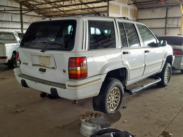 1J4GZ78Y6SC541539 - 1995 JEEP GRAND CHER WHITE photo 4