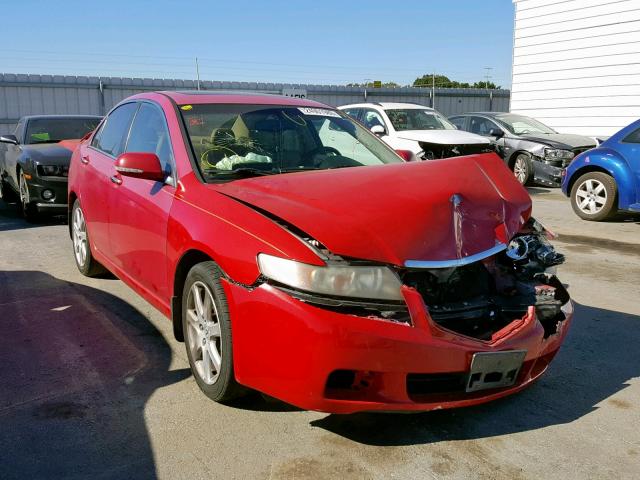 JH4CL96855C001204 - 2005 ACURA TSX RED photo 1