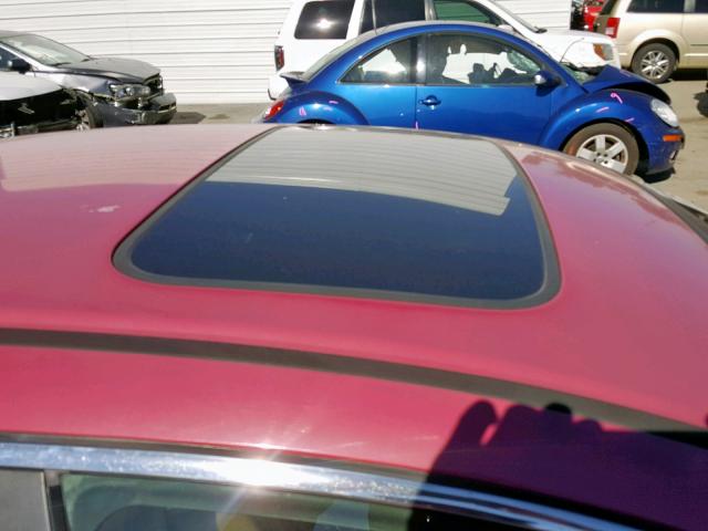 JH4CL96855C001204 - 2005 ACURA TSX RED photo 9