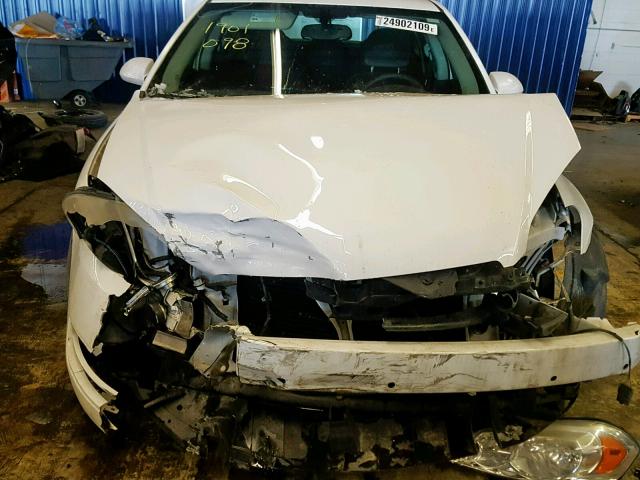 2G1WA5EK6A1152281 - 2010 CHEVROLET IMPALA LS WHITE photo 7