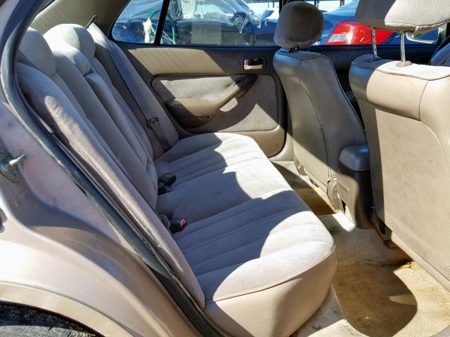 4T1BG12K1TU677852 - 1996 TOYOTA CAMRY DX GOLD photo 6