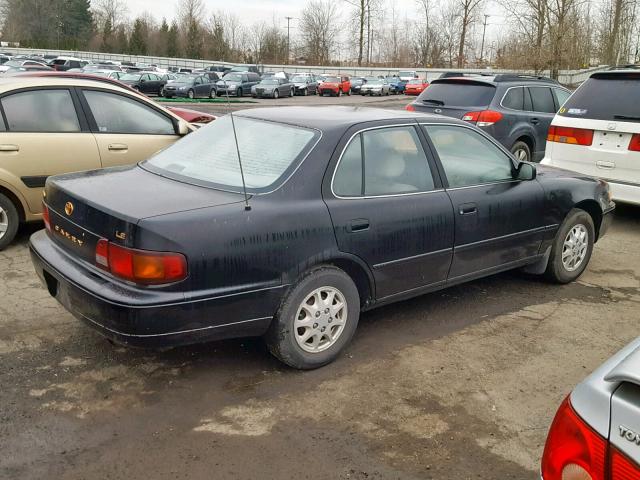 4T1BG12K3TU669817 - 1996 TOYOTA CAMRY DX BLACK photo 4