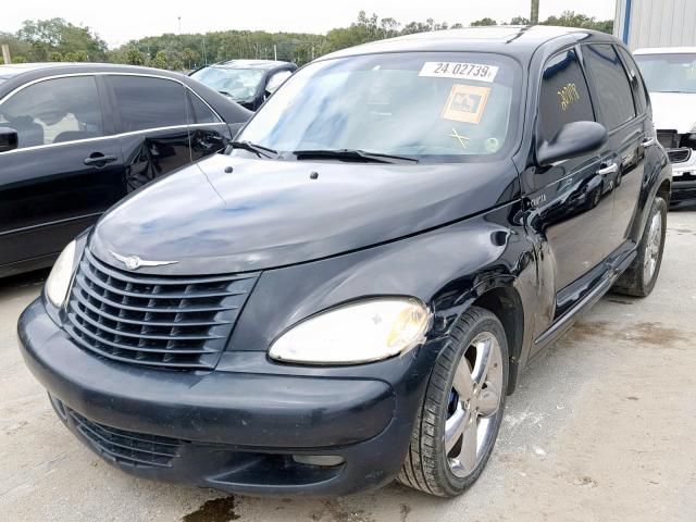 3C8FY78G03T648537 - 2003 CHRYSLER PT CRUISER BLACK photo 2