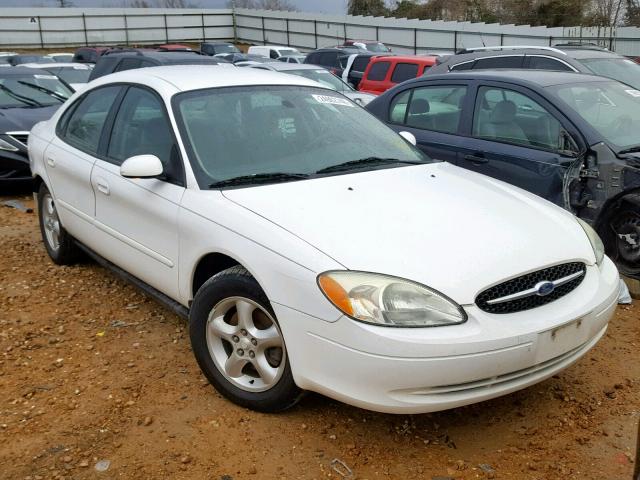 1FAFP55203A222801 - 2003 FORD TAURUS SES WHITE photo 1