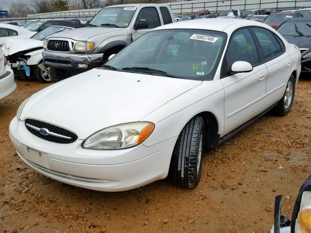 1FAFP55203A222801 - 2003 FORD TAURUS SES WHITE photo 2