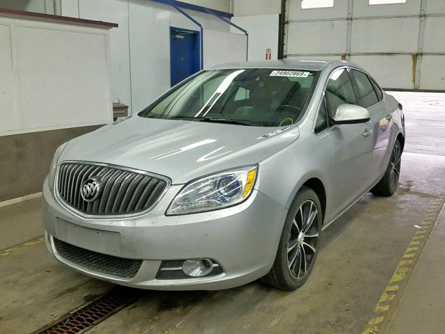 1G4PR5SK0H4120557 - 2017 BUICK VERANO SPO SILVER photo 2