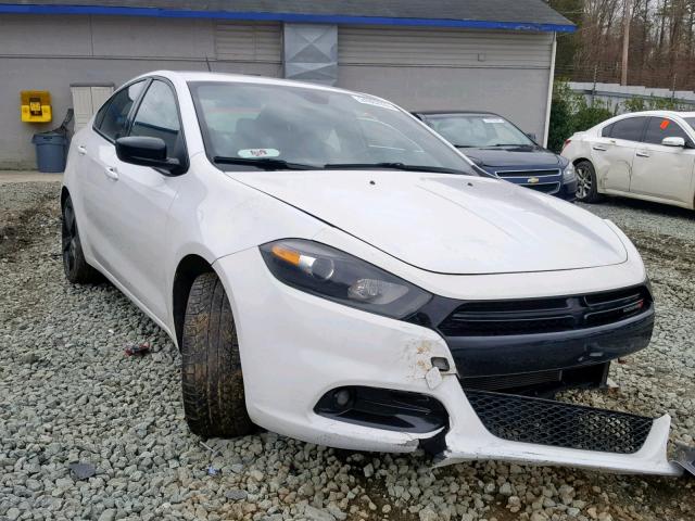 1C3CDFBB9FD181141 - 2015 DODGE DART SXT WHITE photo 1