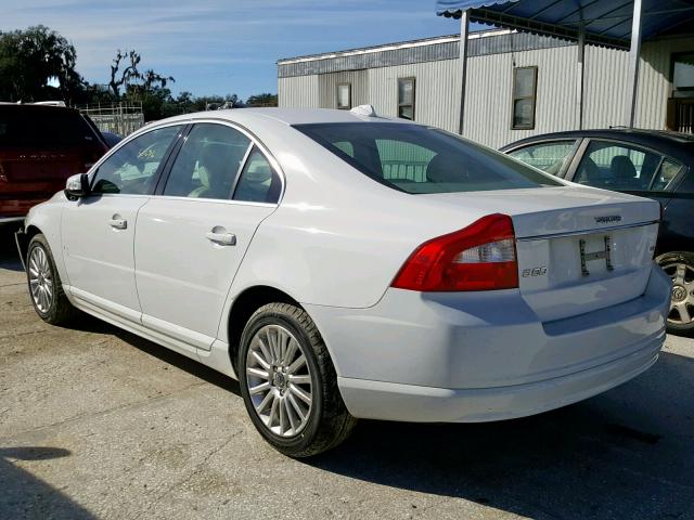 YV1AS982981076132 - 2008 VOLVO S80 3.2 WHITE photo 3