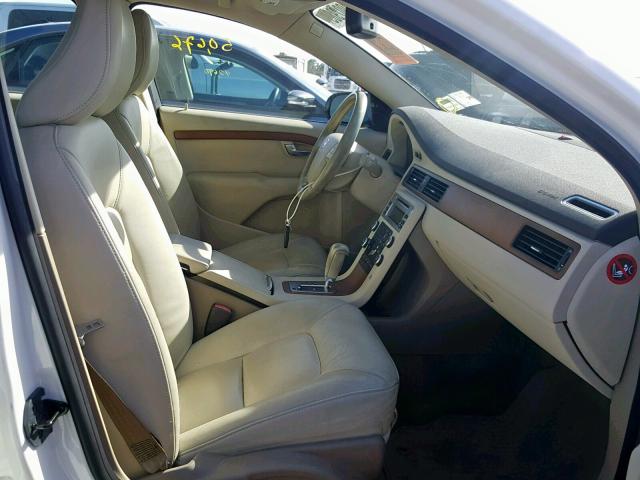 YV1AS982981076132 - 2008 VOLVO S80 3.2 WHITE photo 5