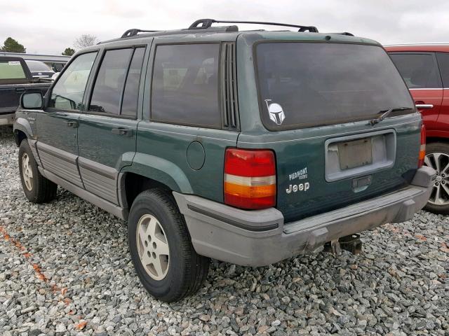 1J4FX58S9SC756480 - 1995 JEEP GRAND CHER GREEN photo 3