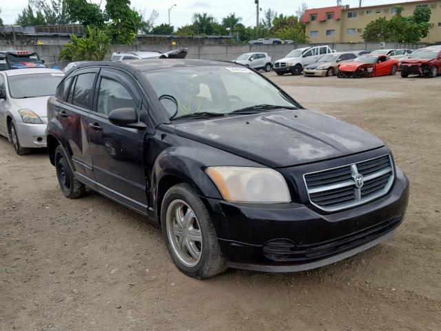 1B3HB48B27D553280 - 2007 DODGE CALIBER SX BLACK photo 1