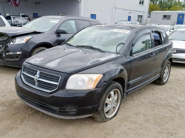 1B3HB48B27D553280 - 2007 DODGE CALIBER SX BLACK photo 2