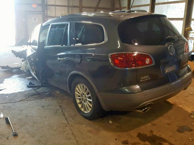 5GAKVCED4CJ254463 - 2012 BUICK ENCLAVE GRAY photo 3