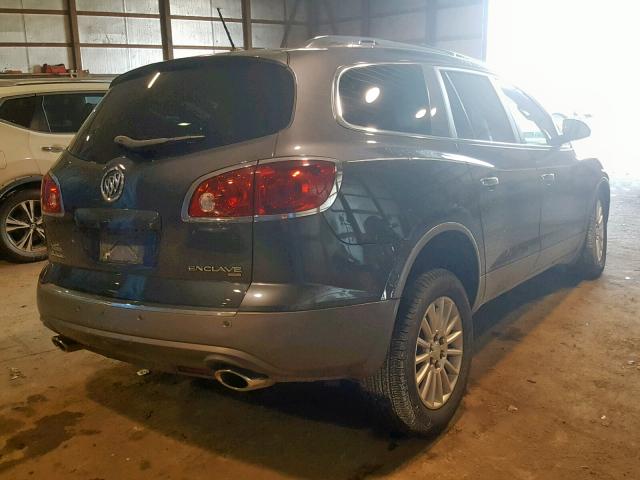 5GAKVCED4CJ254463 - 2012 BUICK ENCLAVE GRAY photo 4