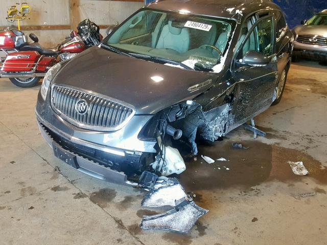 5GAKVCED4CJ254463 - 2012 BUICK ENCLAVE GRAY photo 9