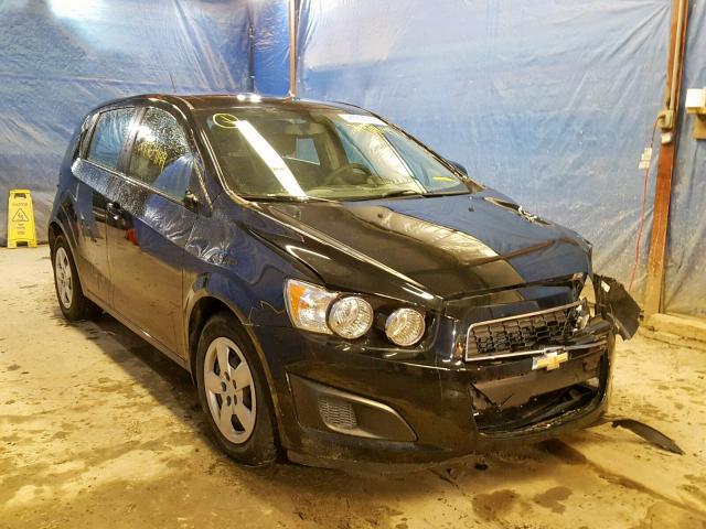 1G1JA6SG7G4104804 - 2016 CHEVROLET SONIC LS 黑色 照片 1