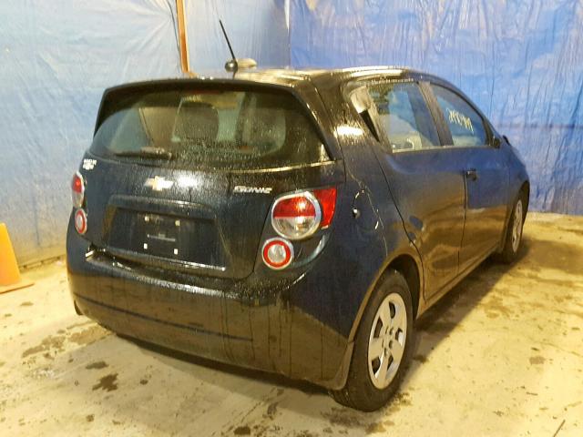 1G1JA6SG7G4104804 - 2016 CHEVROLET SONIC LS 黑色 照片 4