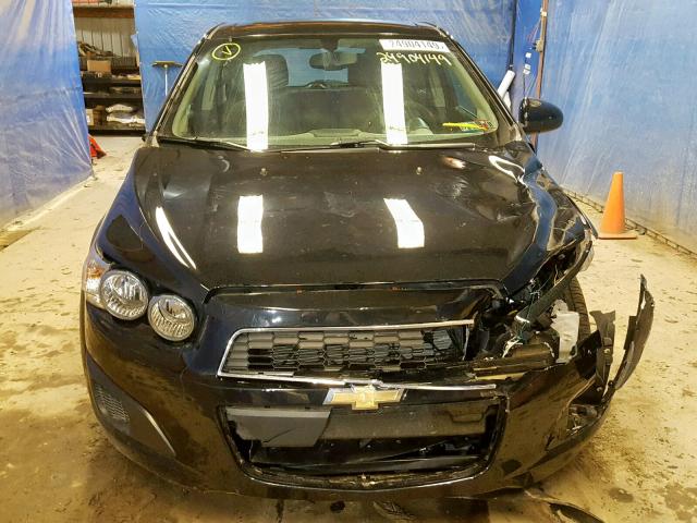 1G1JA6SG7G4104804 - 2016 CHEVROLET SONIC LS 黑色 照片 9