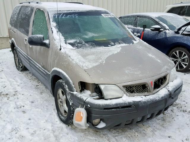 1GMDX03E04D210774 - 2004 PONTIAC MONTANA TAN photo 1