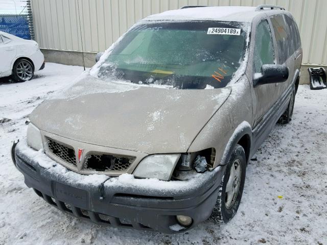 1GMDX03E04D210774 - 2004 PONTIAC MONTANA TAN photo 2