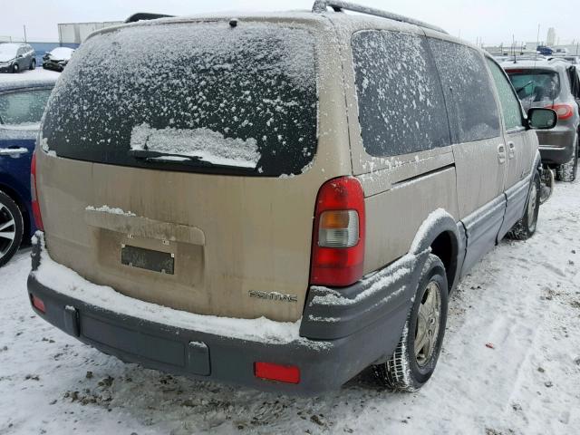 1GMDX03E04D210774 - 2004 PONTIAC MONTANA TAN photo 4