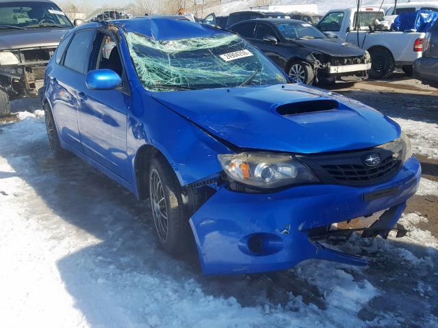 JF1GH74698G809424 - 2008 SUBARU IMPREZA WR BLUE photo 1