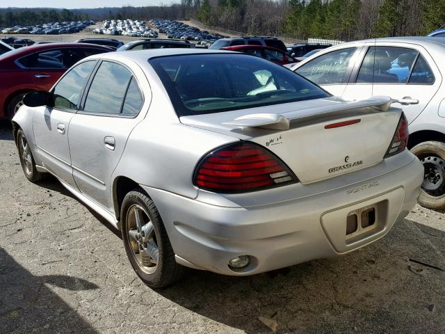 1G2NF52E63M539332 - 2003 PONTIAC GRAND AM S SILVER photo 3