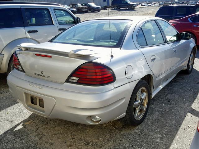 1G2NF52E63M539332 - 2003 PONTIAC GRAND AM S SILVER photo 4