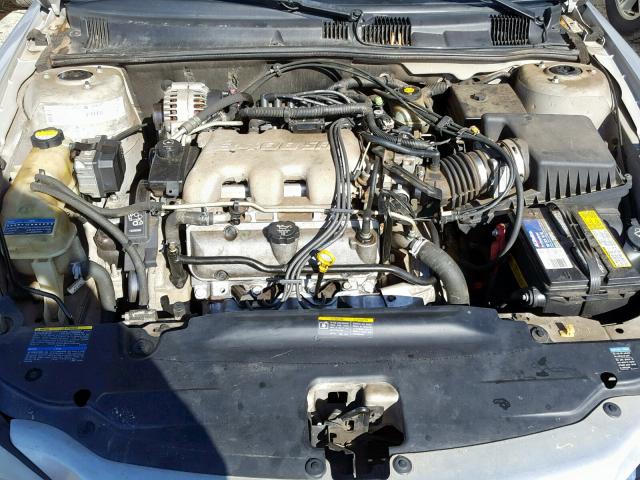 1G2NF52E63M539332 - 2003 PONTIAC GRAND AM S SILVER photo 7