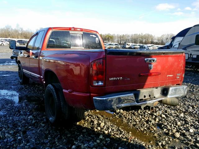 3D7ML48C66G140837 - 2006 DODGE RAM 3500 S RED photo 3