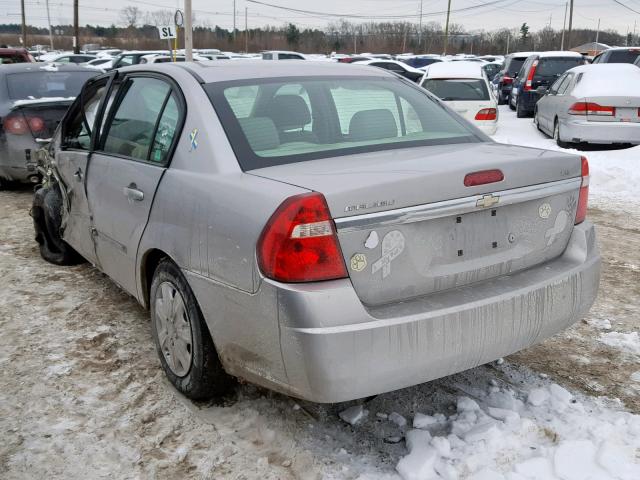 1G1ZS58F17F317924 - 2007 CHEVROLET MALIBU LS GRAY photo 3