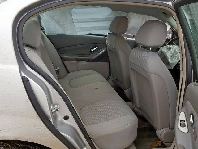 1G1ZS58F17F317924 - 2007 CHEVROLET MALIBU LS GRAY photo 6