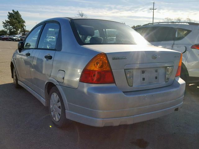 JS2RA41S625106332 - 2002 SUZUKI AERIO S SILVER photo 3