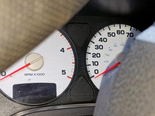 3D7KS28C85G755807 - 2005 DODGE RAM 2500 S შავი ფოტო 8