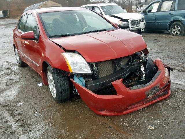 3N1AB6AP1AL654817 - 2010 NISSAN SENTRA 2.0 RED photo 1