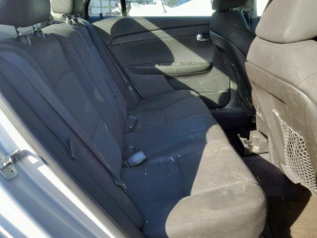 1G1ZC5E04AF273616 - 2010 CHEVROLET MALIBU 1LT GRAY photo 6