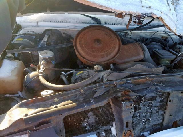 1GTCT14Z3P0518567 - 1993 GMC SONOMA WHITE photo 7