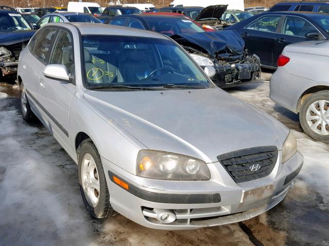 KMHDN56D35U133308 - 2005 HYUNDAI ELANTRA GL SILVER photo 1