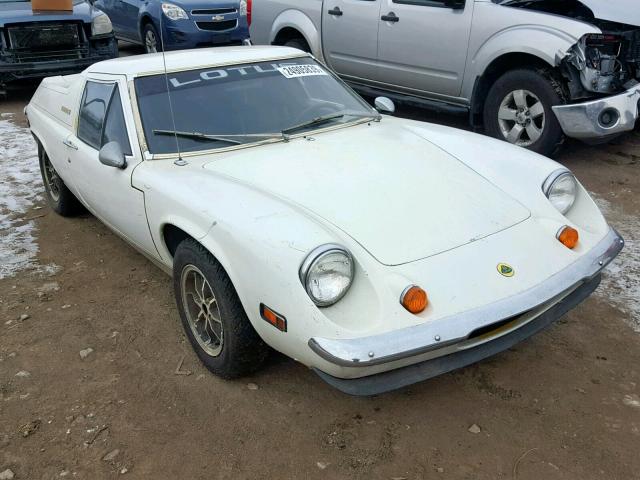 7413572R - 1974 LOTUS EUROPA WHITE photo 1