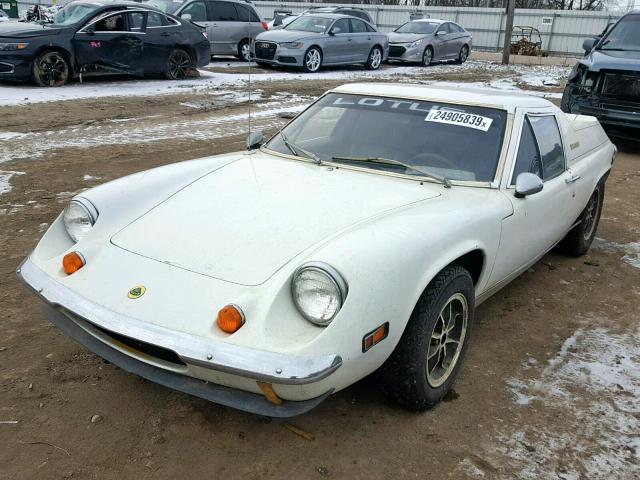 7413572R - 1974 LOTUS EUROPA WHITE photo 2