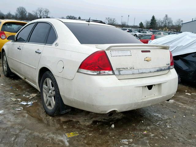 2G1WU583689238858 - 2008 CHEVROLET IMPALA LTZ WHITE photo 3