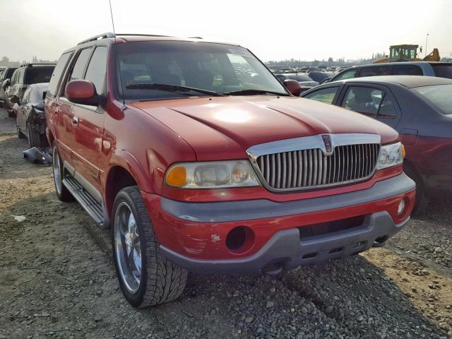 5LMPU28L2WLJ24722 - 1998 LINCOLN NAVIGATOR 红色 照片 1