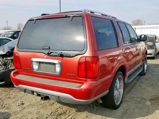 5LMPU28L2WLJ24722 - 1998 LINCOLN NAVIGATOR 红色 照片 4