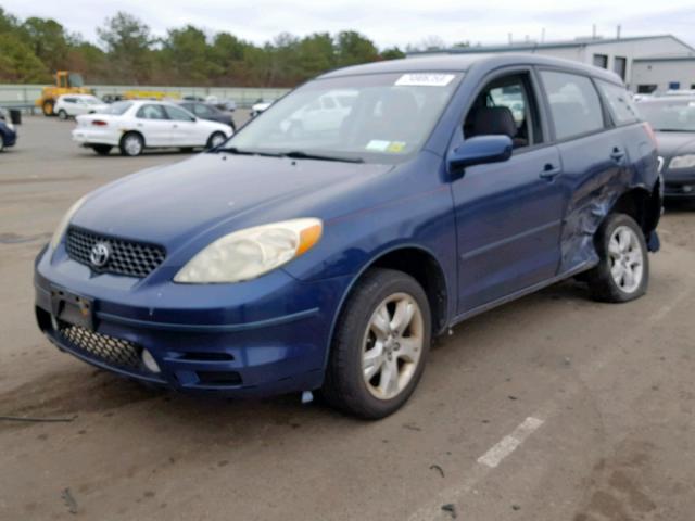 2T1KR32E44C248210 - 2004 TOYOTA COROLLA MA BLUE photo 2