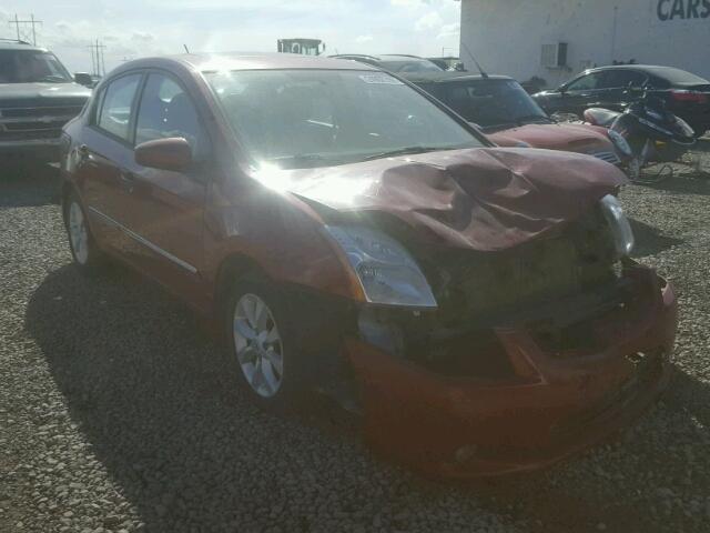 3N1AB6AP9AL725536 - 2010 NISSAN SENTRA 2.0 RED photo 1